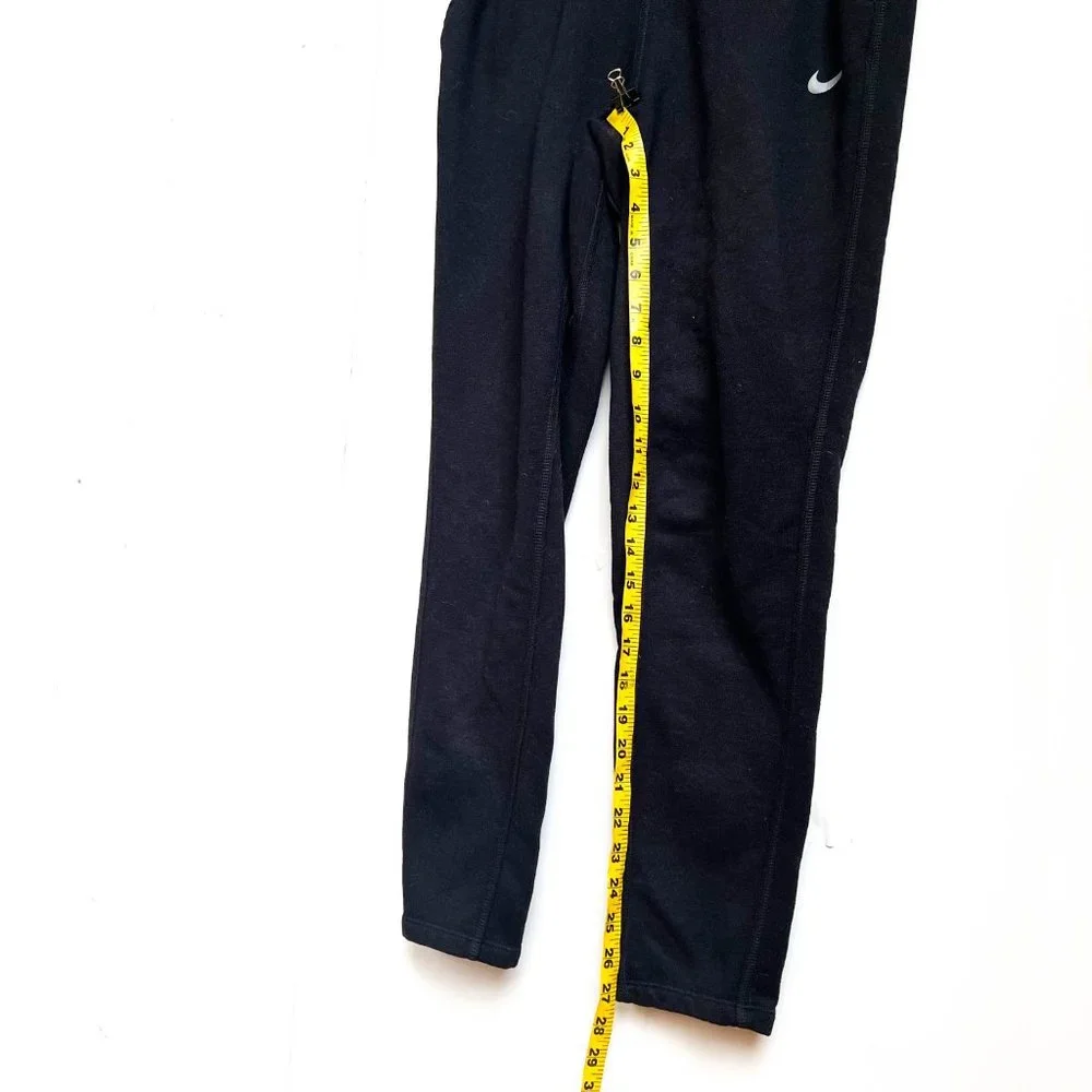 NIKE black athletic pants w/pockets + elastic waist band size S - Picture 5 of 6